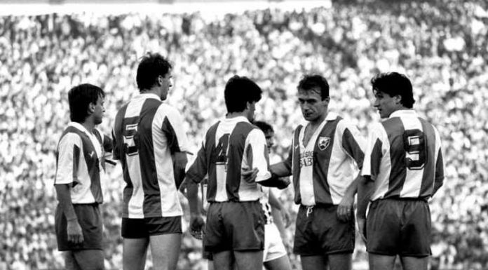 Ц.Звеада и Партизан 1989 г