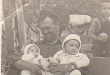 Санде Дончевски со внуците-1970