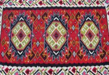 Ќилим рачноизработен на разбој