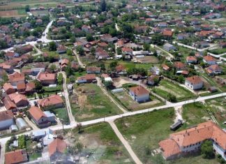 Фотографија направена од централниот дел на Кадино-Илинден