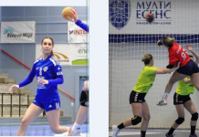 Две Илинденки, Мартина и Ева-во ракометната репрезентација-кадети.