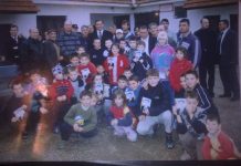 Борис Трајковски во посета на ДЕЉАДРОВЦИ во 2003 година