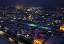 Панорамска зимска фотографија